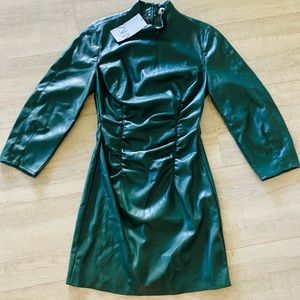 Zara Faux Leather Dress